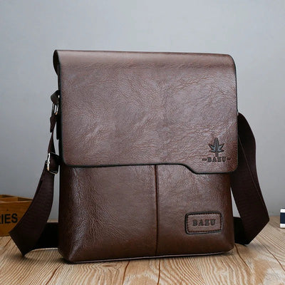 Sacoche homme cuir I Brune