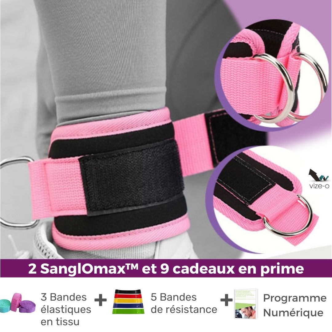 SanglOmax™ I Sangles d'entraÎnement pour cheville - Vize-o